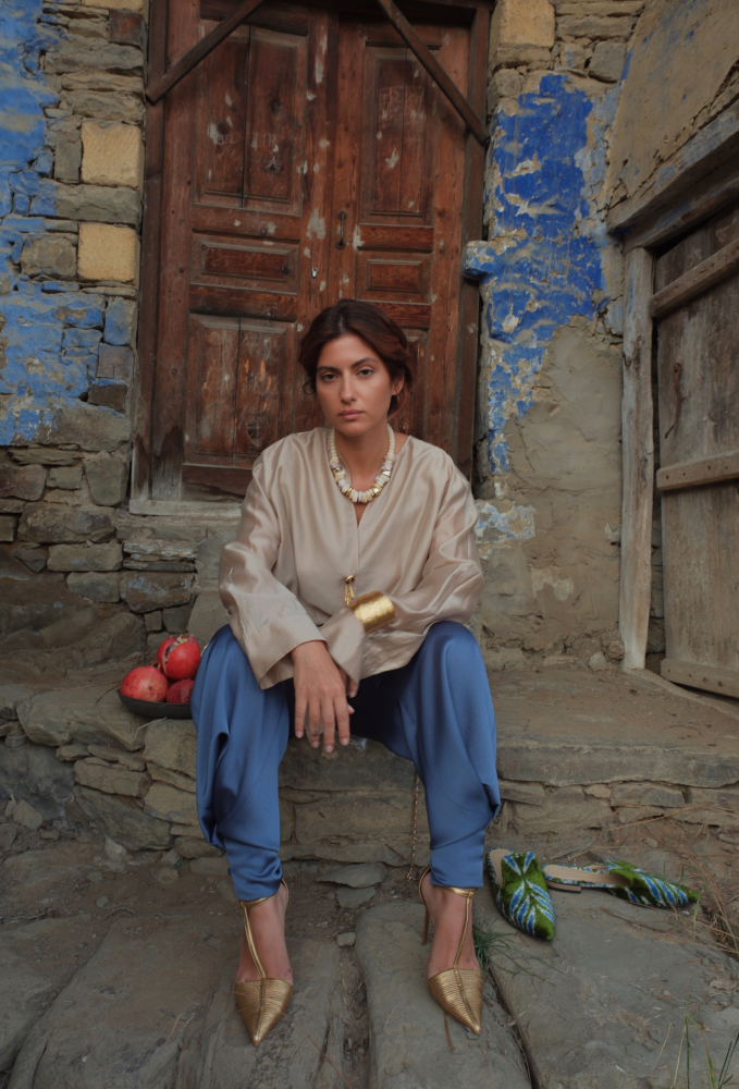 Брюки-шаровары