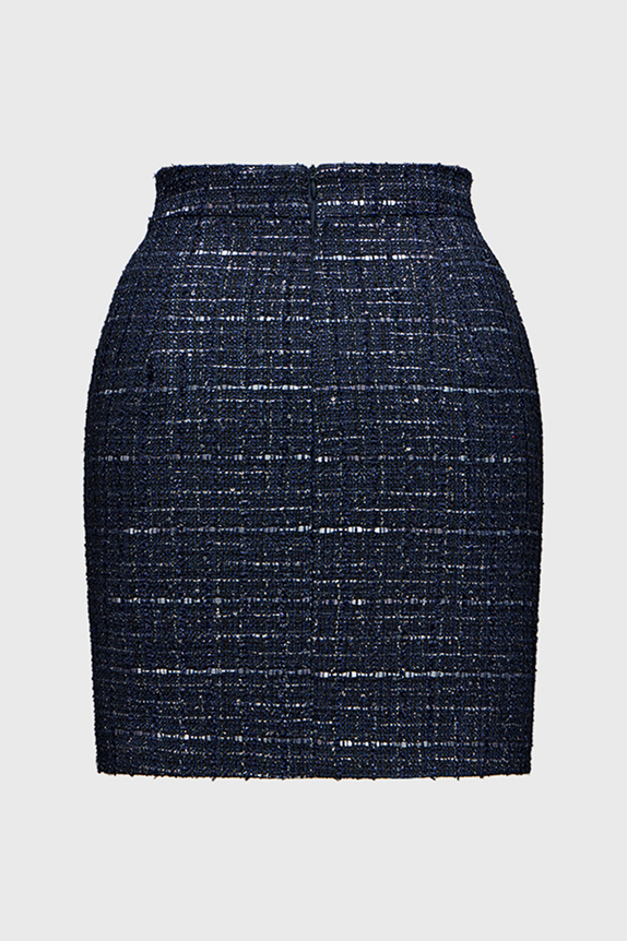 Юбка из твида